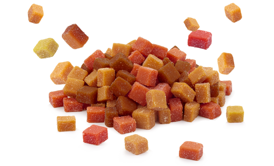Assorted BakeSafe fruit purée pieces
